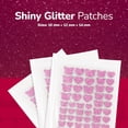 thumbnail image 4 of BioSwiss Pimple Patches, Shiny Glitter Patch for Zits and Blemishes, Hydrocolloid Spot Stickers for Face and Skin, 100 Count, 4 of 6