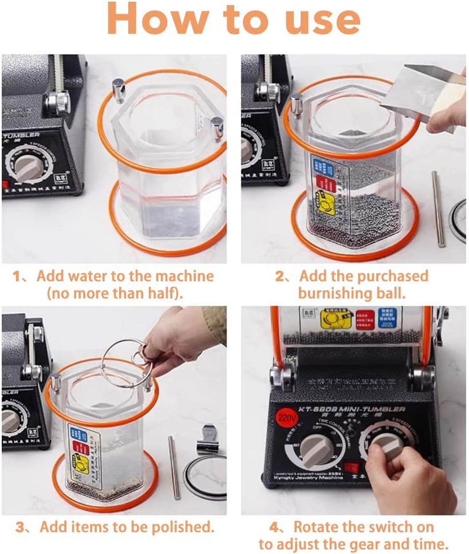 5500Pcs Stainless Steel Polished Beads 3mm Round Tumbling Media Pins Burnishing Media Shot for Rust Removal Rough Polishing Precsion Polishing Jewelry Polishing DIY Stainless Steel Color