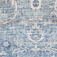 thumbnail image 5 of HomeRoots 509525 2 x 8 ft. Blue & Gray Oriental Power Loom Stain Resistant Runner Area Rug, 5 of 8
