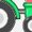 AA-White, variant on My First Easter Bunny and Tractor Boys or Girls Baby T-Shirt