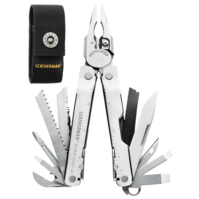 Multiherramienta Leatherman SUPER TOOL 300 Plata 19 en 1