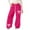 Hot Pink, variant on Gelikeya Kids Boys Girls Baggy Sweatpants Oversized Casual Stretch Joggers Preppy Fall Clothes with Pockets Valentines Day Gifts, Dark Blue & 4-5 Years