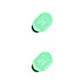 thumbnail image 1 of Injueey Auriculares inalámbricos compatibles con Bluetooth V5.0 Auriculares IPX4 Auriculares impermeables Deportes Música Volumen Luz Micrófono Verde 2piezas, 1 of 1