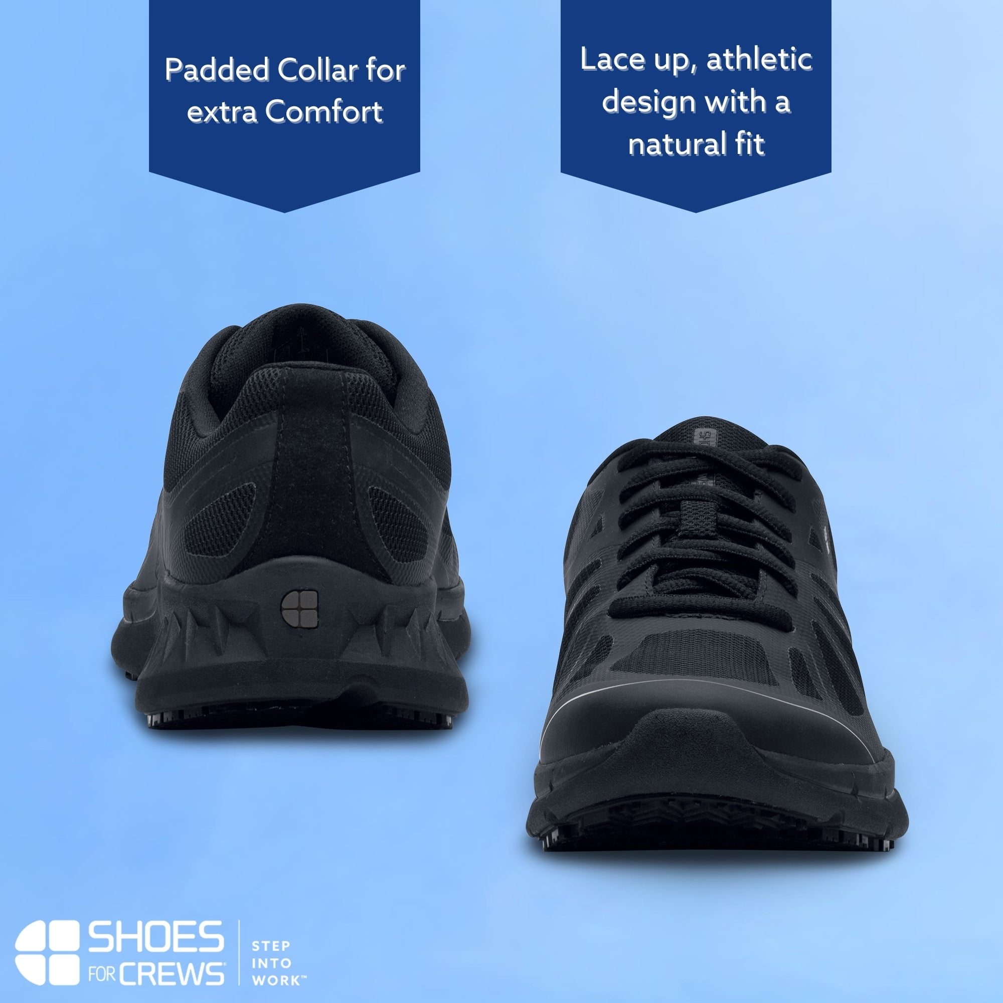 Shoes for Crews メンズ 男性用 シューズ 靴 スニーカー 運動靴 Freestyle II - Black