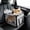 Gray, variant on 15X15X10 Inch Pet Reinforce Car Booster Seat for Dog,Portable and Breathable car Booster seat with Seat Belt Dog Carrier Safety car seat for Travel With Clip on Leash with PVC Tube