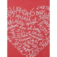 thumbnail image 3 of EV1 from Ellen DeGeneres Holiday Heart Long Sleeve T-Shirt Women's, 3 of 7