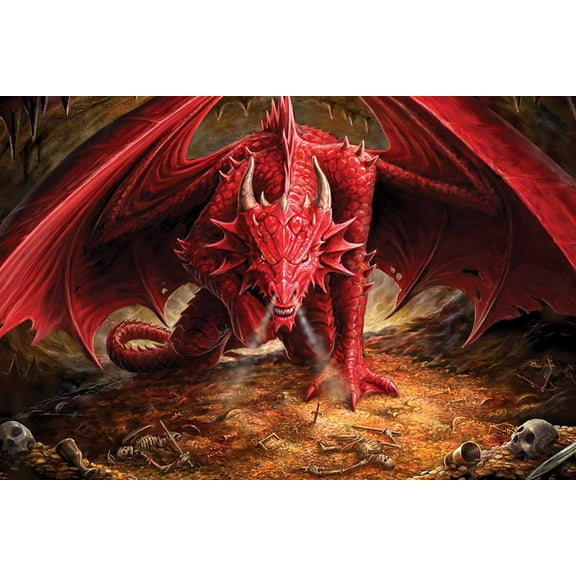 Anne Stokes Dragons Lair Puzzle 150pcs