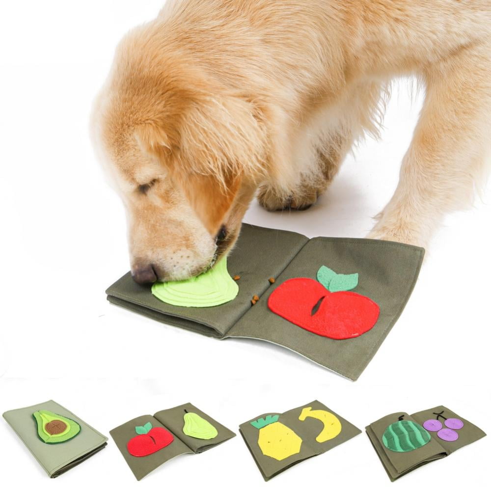 HESLAND Dogs Snuffle Mat Nosework Feeding enrichment Mat Puzzle Toys for  Small Medium Large Breed 29.5*19.7 