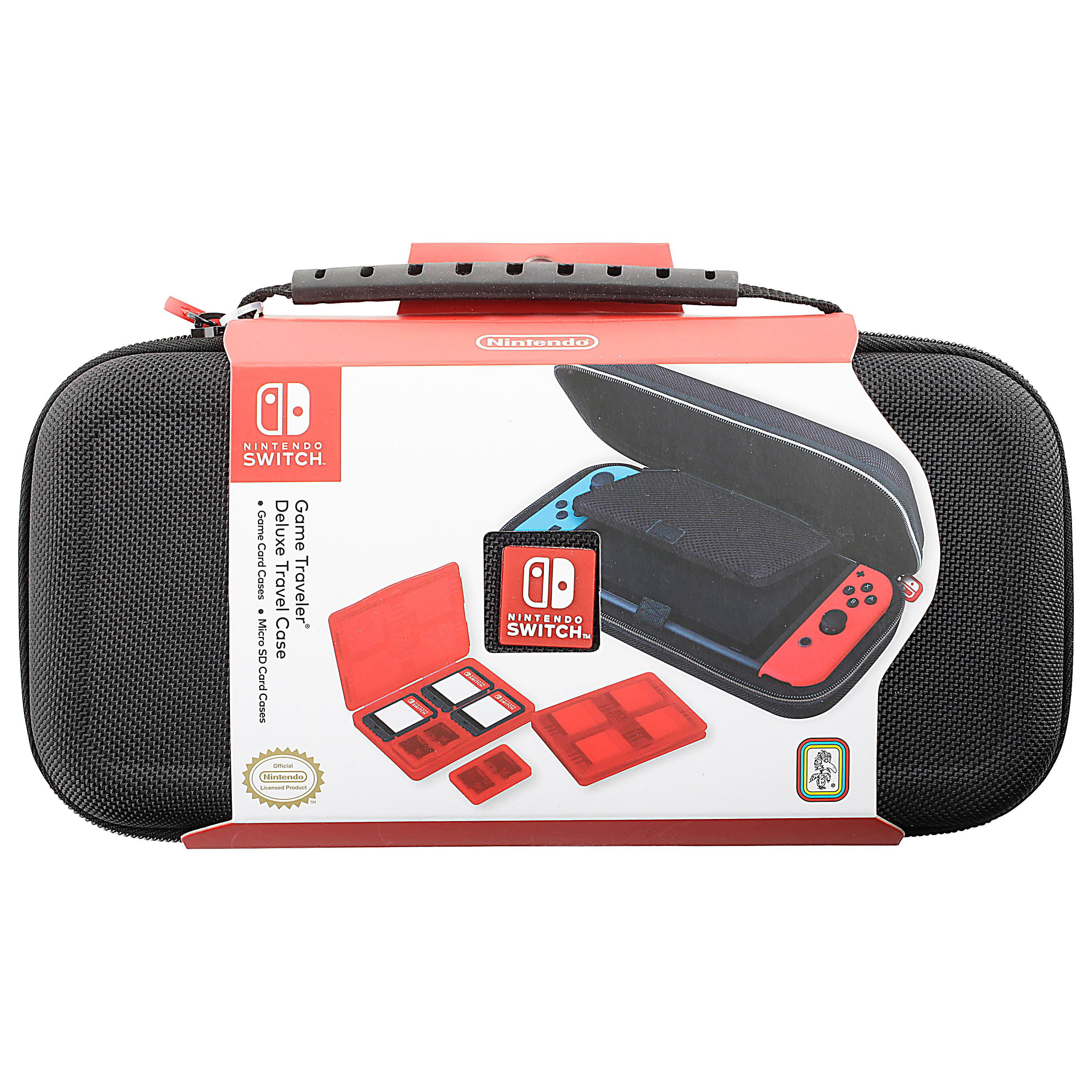 Nintendo Switch Game Traveler Deluxe Travel Case Black Walmart Com Walmart Com