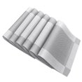 thumbnail image 2 of CNKOO Kitchen 6pcs Table Place Mat Home Restaurant Dining Table Non-slip Heat Insulation Pad Coaster Placemat  Silver, 2 of 7