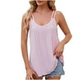 thumbnail image 3 of Levmjia Cotton Tank Tops For Women Sleeveless Casual Summer T-Shirt Soft Breathable Cotton Slim Fit V Neck Cami Tops for Daily Wear, 3 of 5