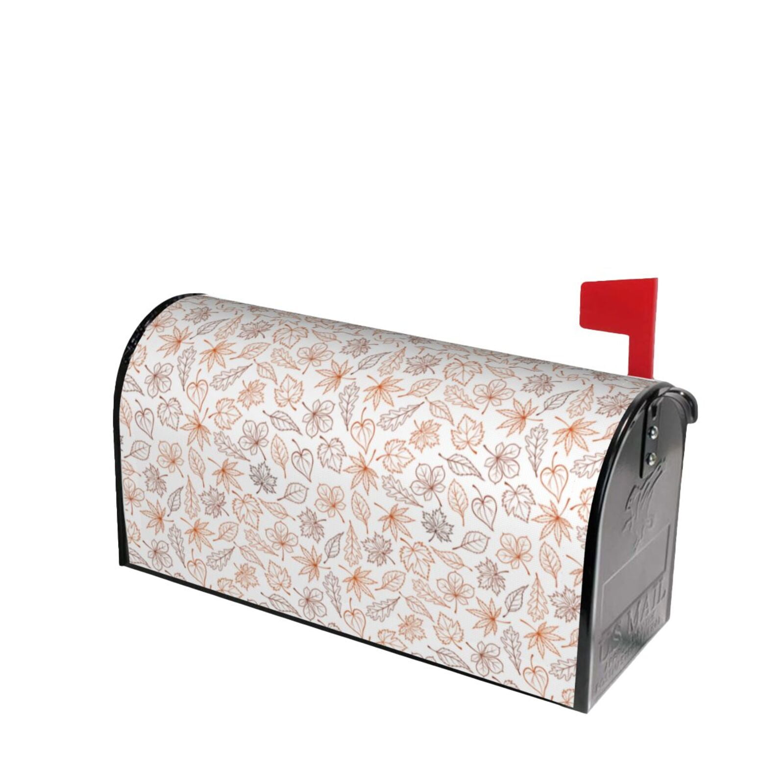 Xecao Maple Leaves for Mailbox Cover with Magnetic Strips, Waterproof and Sunscreen, Adds a Decorative Touch to Your Garden Yard.