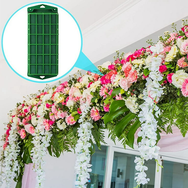 4 Pcs Foam Cage Flower Holder With Foam For Flowers Cage Bowl For Table  Centerpiece Arrangement