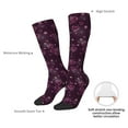 thumbnail image 4 of Pofeuu Snowflakes and Hearts Print Stockings, Adult Running Hiking Socks for Youth and Adult, 4 of 6
