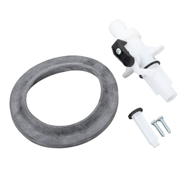 Kit de Valve d'Eau pour Toilette de VR, Kit de Joint de Valve de Toilette de VR Anti-Fissure et Résistant à l'Abrasion, Haute Résistance, Anti-Fuite 13168 pour Véhicule Récréatif