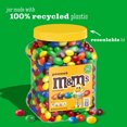 thumbnail image 5 of M&M'S Peanut Milk Chocolate Candy, 62 oz Jar, Pack of 3, 5 of 5