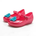 thumbnail image 2 of Mini Melissa Toddlers Ultragirl + Little Mermaid Flats, Pink \ Blue,10 M US, 2 of 7