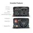 thumbnail image 5 of Pure Sine Wave Inverter Power Inverters Home Auto Converter Solar Energy ,Easy to Use, 5 of 5