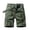 Army Green, variant on Cargo Men Shorts Work Shorts for Men Construction Multi Pockets Zipper Button Shorts Solid Color Fashion Casual Loose Fit Daily Running Workwear Pants Khaki XL