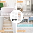 thumbnail image 6 of Non Slip Bathtub Stickers,10 PCS Shower Stickers for Safety Bathroom Tubs,Bathtub Non Slip Stickers and Adhesive Decals Scraper for Bath Tub,Shower Floor,Stairs,Ladders, 6 of 7
