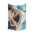 thumbnail image 3 of ABPHQTO Wall Art Tiburón Tapiz de pared colgante 150x225 cm, 3 of 3