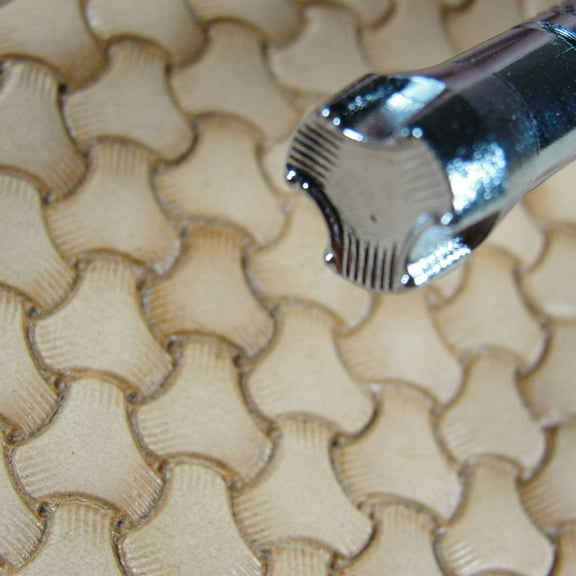 Small Tri-Weave Leather Stamp, X580, Stamping Tool