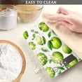 thumbnail image 6 of High Precision Digital Kitchen Scale Tempered Glass Food Scale Multifunction Scale Small Kitchen Appliances Cartoon Green Apples Pattern, 6 of 7