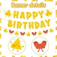 thumbnail image 6 of 24Pcs Cheese Themed Birthday Party Decorations Sweet Cheesy Happy Birthday Banner Macaroni and Cheese Garland Dairy Mac and Cheese Theme Birthday Supplies for Kids 1st Birthday Pasta Pizza Party Decor, 6 of 7