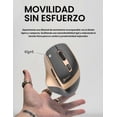 thumbnail image 5 of MOUSE INALAMBRICO GETTTECH 6D OFFICE BLUETOOTH WI-FI 2.4GHz 6 BOTONES 1600DPI GGM-STDBW-01-GD, 5 of 5
