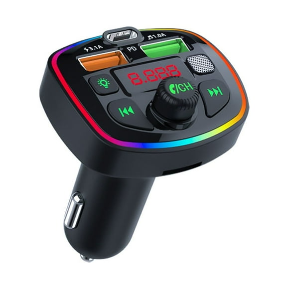 Cameland Automobile and Motorcycle Products Bluetooth Fm Transmitter Wireless Radio Adapter Car Kit with Usb Charging Car Charger Mp3 Player