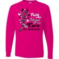 thumbnail image 3 of Inktastic Faith Hope Cure Ehler's-danlos Syndrome Long Sleeve T-Shirt, 3 of 5