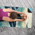 thumbnail image 5 of Whale Yoga Blanket with Storage Bag, 72.8"x26.8" - Suitable for Yoga, Pilates, Fitness - Hot Yoga Towel and Yoga Towels Included, 5 of 6