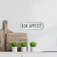 thumbnail image 2 of Northlight "Bon Appetit" Hanging Metal Wall Sign - 14", 2 of 6