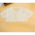 thumbnail image 6 of YEKEYI Lace Crop Tops Detachable False Collar Half Blouse Dickey Collar, 6 of 6