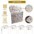 thumbnail image 5 of Colorful Flower Cotton Linen Table Runner, Washable Table Runners for Kitchen, Dining Room, Holiday, Home Party Table Decor, 13x108 Inches, 5 of 9