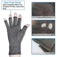 thumbnail image 3 of Arthritis Gloves,New Material, Compression for Arthritis Pain Relief Rheumatoid Osteoarthritis and Carpal Tunnel, Premium Compression & Fingerless Gloves for Typing and Daily Work (S SIZE), 3 of 8