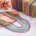 thumbnail image 3 of Joygala 24 cuentas de desfile a granel  coloridos collares de cuentas de Mardi Gras para niños y adultos  decoraciones de fiesta y accesorios de desfile de festivales de 33 pulgadas, cuentas a grane, 3 of 5