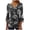 Black Plus Size Blouse for Women_s, variant on CYMMPU Loose Fit V Neck 3/4 Sleeve Spring Tunic Tops Boho Blouses for Women Dressy Casual Fall Trendy Shirts Flower Pattern A-line Dressy Tops T-Shirts Pink L