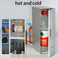 thumbnail image 6 of CIYISON Mini USB Fridge Cooler Beverage Drink Cans Cooler/Warmer Refrigerator for Office, 6 of 20