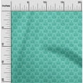 thumbnail image 2 of oneOone Georgette Viscose Aquamarine Green Fabric Asian Diy Clothing Quilting Fabric Print Fabric By Yard 42 Inch Wide, 2 of 4