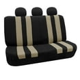 thumbnail image 4 of FH Group Universal Fit Seat Covers for SUV, Sedan, Van , Airbag Compatible, Split Bench Rear Seat - 7 Seaters Beige, 4 of 9
