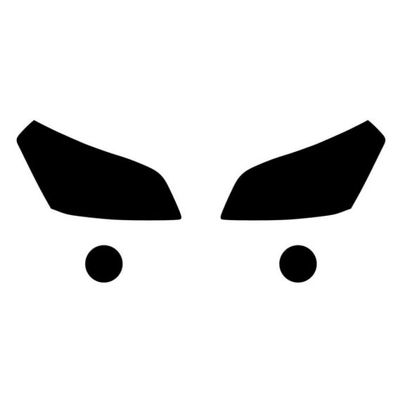 Rvinyl Headlight Tint Covers Compatible with Pontiac Vibe 2009-2010 - Clear