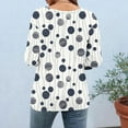 thumbnail image 6 of Fall Blouses for Women 2025 Women's Shirts and Blouses Womens 3/4 Sleeve T Shirts Blouses Tunic New Arrivals Trending Gifts, 6 of 7