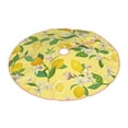 thumbnail image 2 of Bingfone Christmas Tree Skirt Mat Christmas Decoration Interior 36"-Lemon, 2 of 8