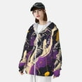 thumbnail image 3 of Fotbe Astronaut Floating purple Space Chaqueta con Protección Solar UPF 50+ para Hombre y Mujer, Camisa con Capucha y Bolsillos-Small, 3 of 7