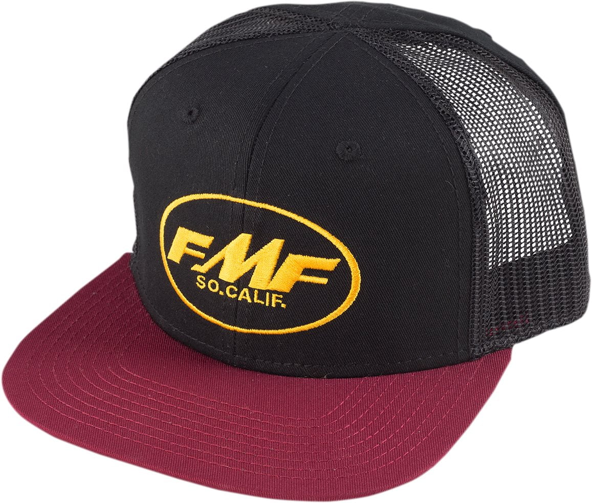 FMF Wrench Mesh Snapback Hat Black - Walmart.com