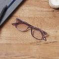 thumbnail image 2 of Equate Youth Blue Light Glasses, Plum, 2 of 5