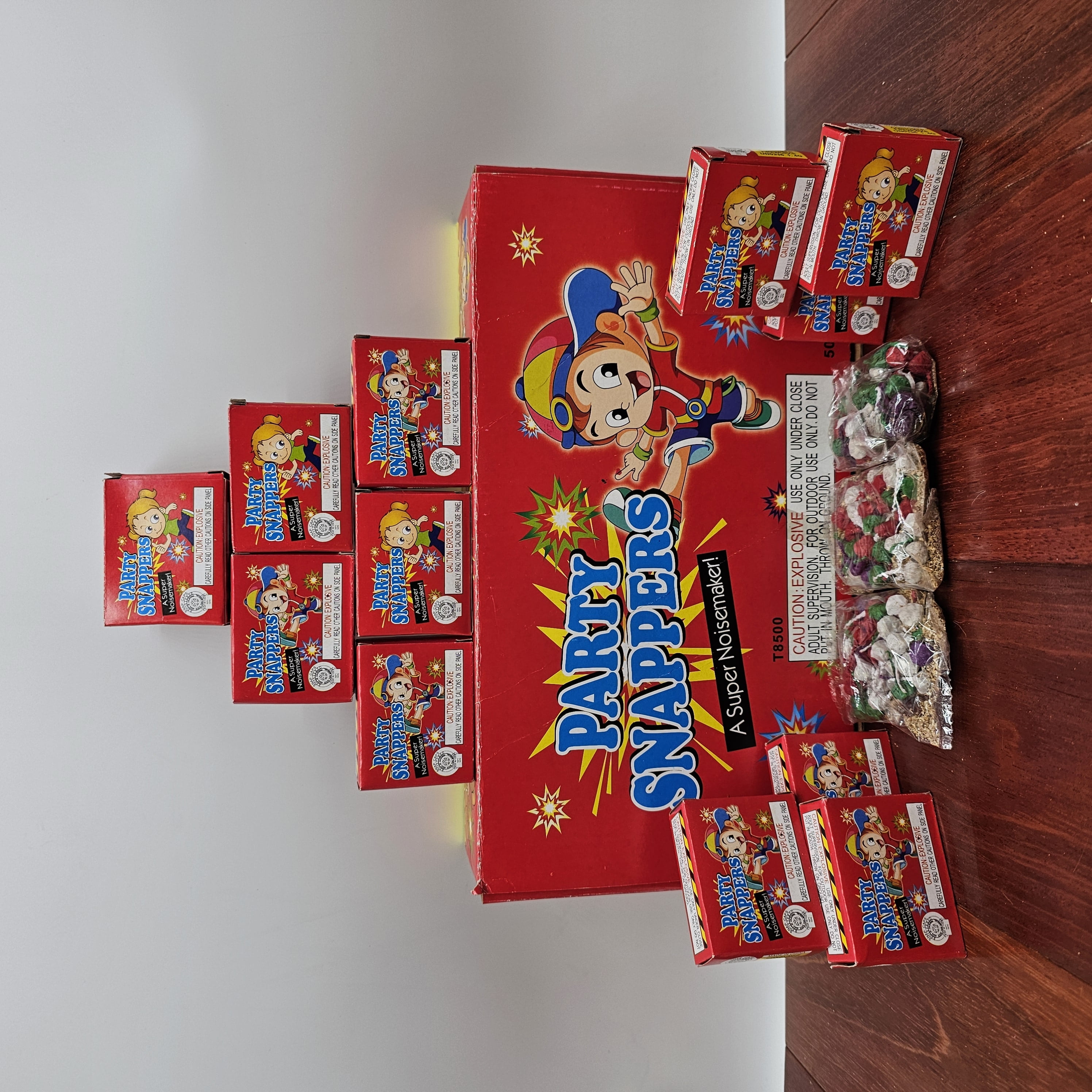 Nicky Bigs Novelties Exploding Miniature 1250 Bang Party Snaps