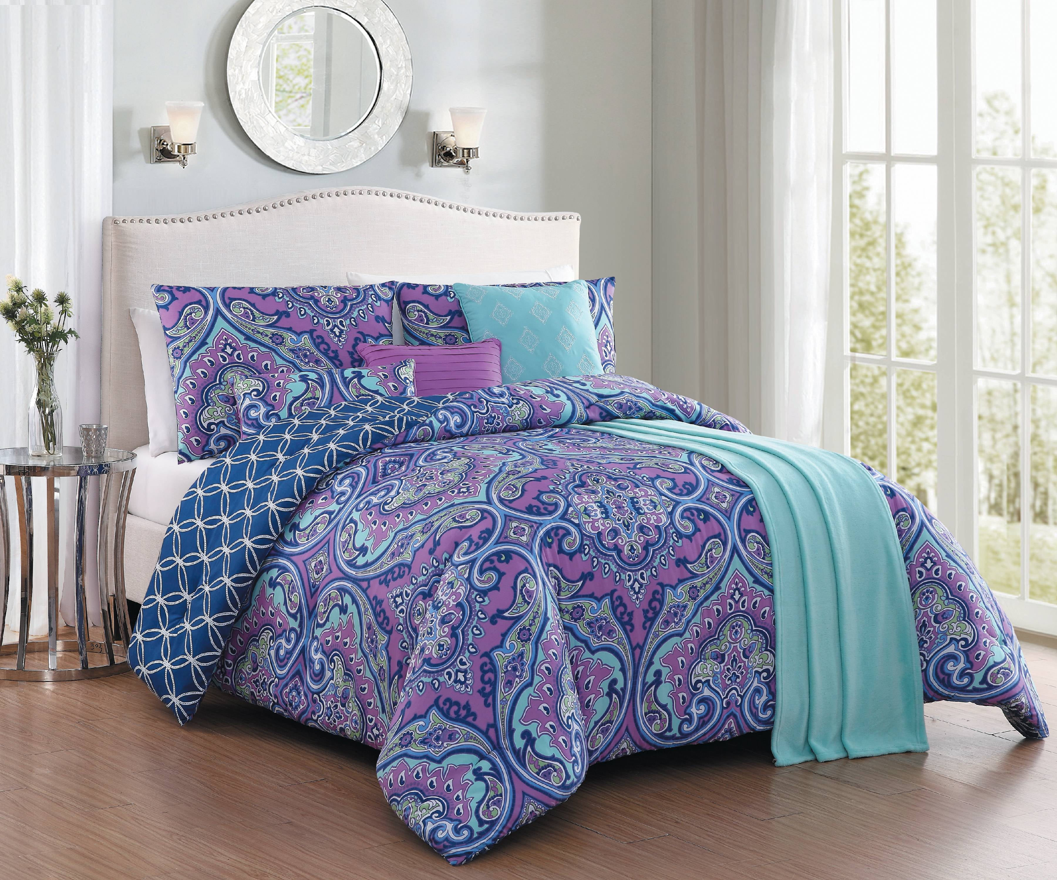 Purple Bedspreads Queen