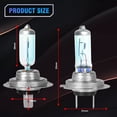 thumbnail image 3 of Warm White 9005 H7 Halogen Headlight Bulbs High Low Beam Combo Kit for Mazda 5 2006-2010, 3 of 13